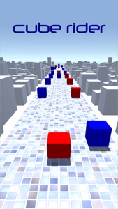 AAA Cube Rider Match & Crush : The New 3D Ultimate Runner Challenge screenshot #1 for iPhone