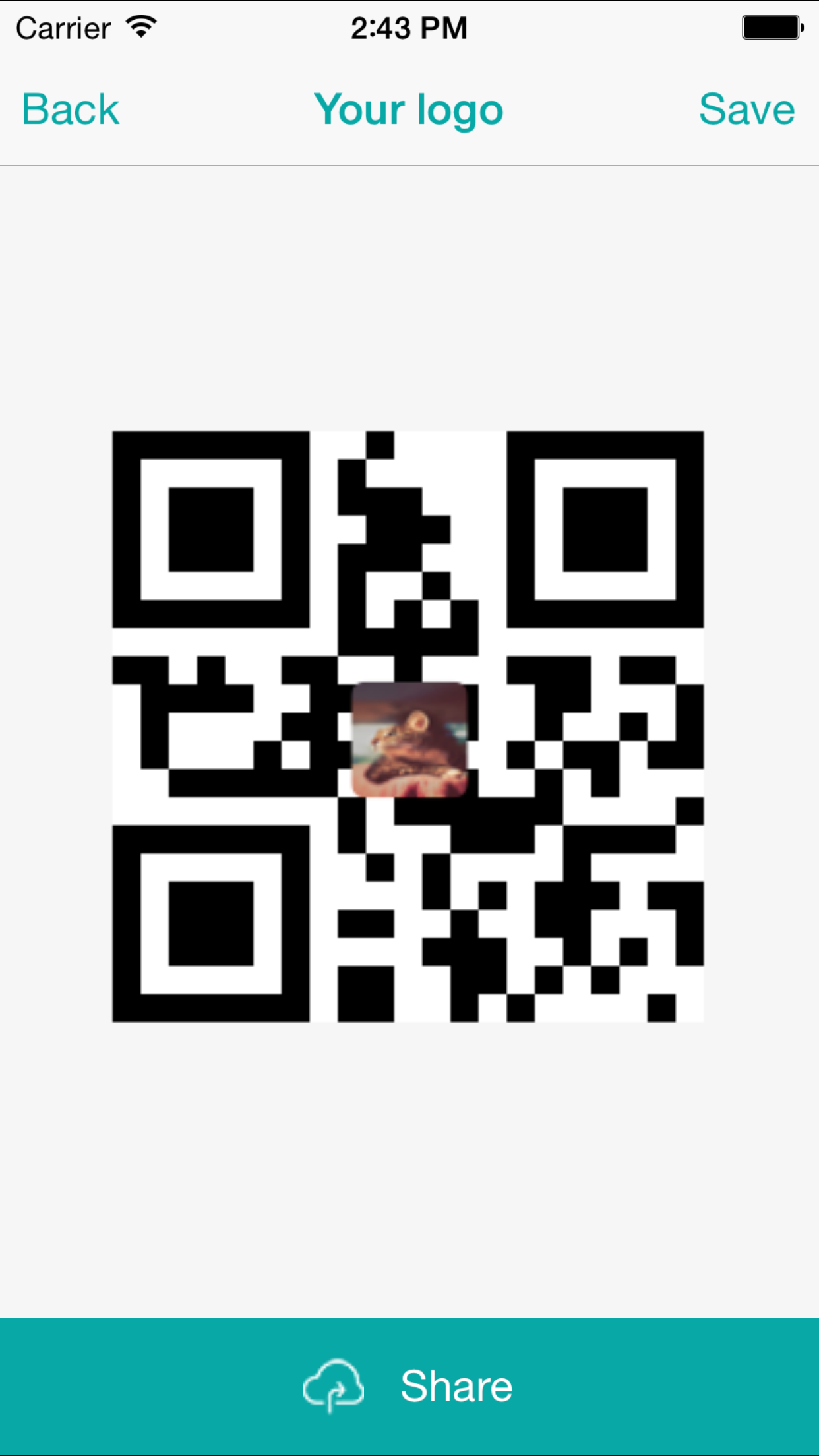 Create Link Barcode screenshot 3