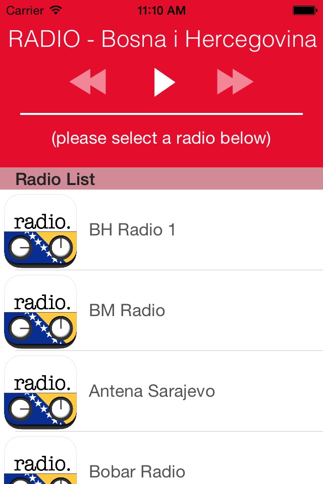 iPhone screenshot