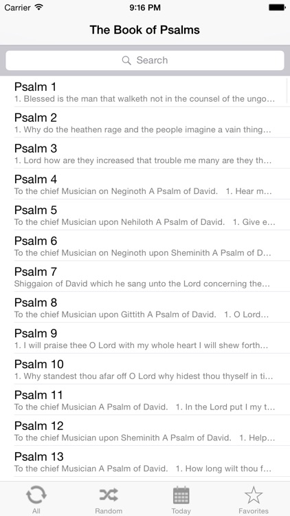 The Book of Psalms