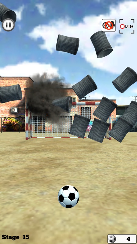 ! OH Fantastic Free Kick + Kick Wall Challenge screenshot 2