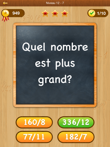 Screenshot #6 pour Maître de Mathématiques - jeux éducatifs arithmétique de puzzle, résoudre des problèmes mathématiques