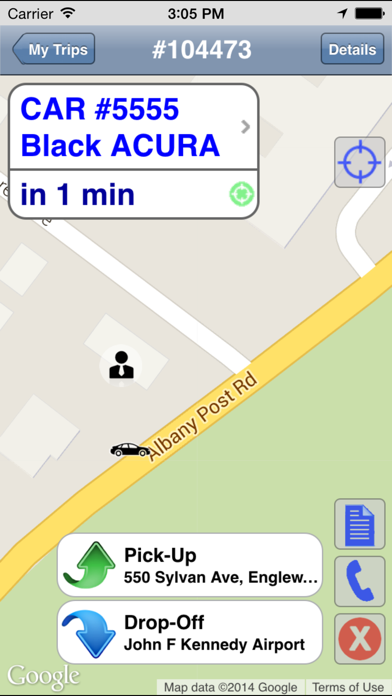 New App Car & Limo iPhone screenshot 5 - Travel app