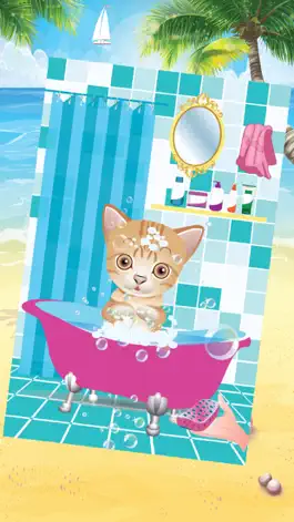 Game screenshot Cute Kitty Salon - Crazy little pet wash, dressup and cat makeover spa salon game apk