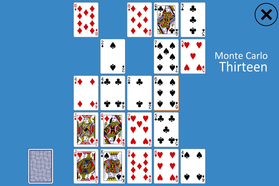 Solitaire Monte Carlo Plus screenshot 2