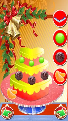Game screenshot Рождественский торт чайник салон приготовления игры mod apk