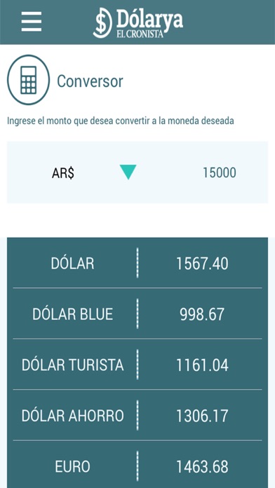 Screenshot #1 pour DólarYa