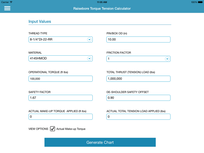 Torque Tension Calculator