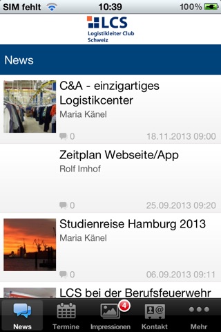 LCS Logistikleiterclub Schweiz screenshot 2
