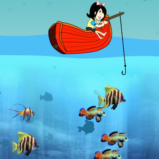 Fishing Kids Fun : Catch Big Fish for Girls Games Icon