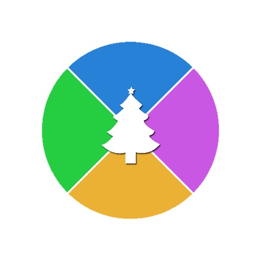 Crazy Swirl - Colorful Christmas icon