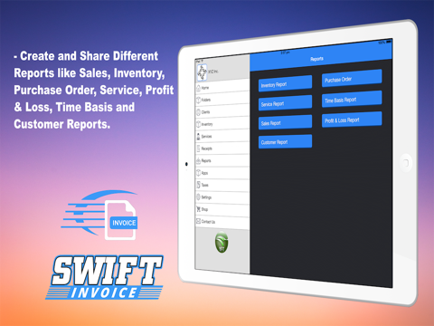 Screenshot #6 pour Swift Invoice Free