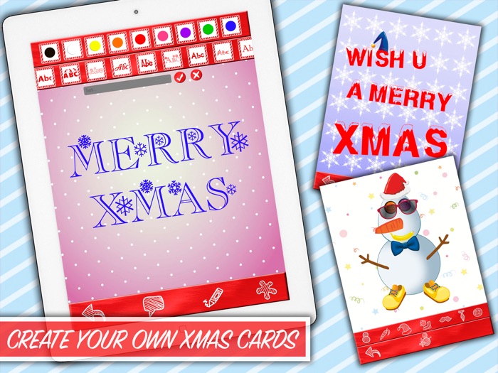 クリスマスの挨拶を作成する - に設計クリスマスカードメリークリスマスと幸せな新年を希望します