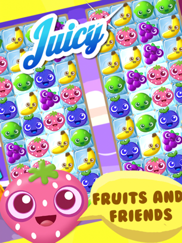 Screenshot #4 pour Fruits and Friends - Best Match 3 Puzzle Game