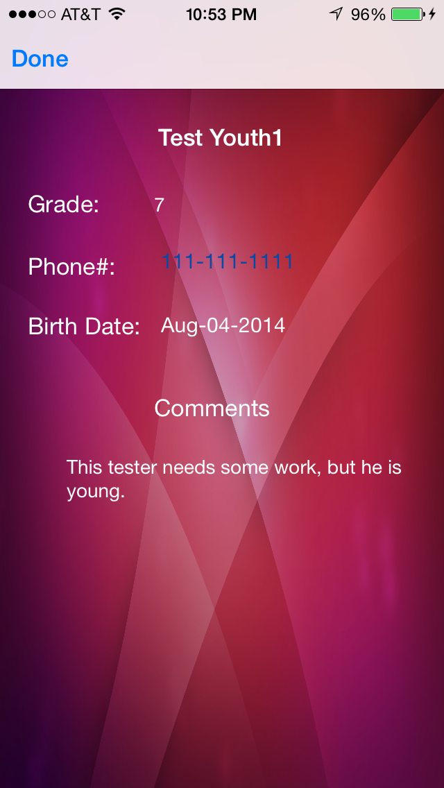Ignite Database screenshot