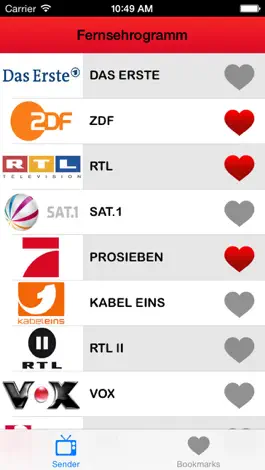 Game screenshot ► TV programm Deutschland: Live Deutsch-TV-Kanäle Fernsehprogramm (DE) - Edition 2014 mod apk
