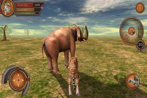 Tiger Adventure 3D Simulator Pro screenshot 2