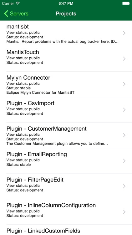 Mantis Bug Tracker Client