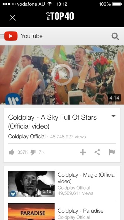 my9 Top 40 : UK alt rock music charts screenshot-3