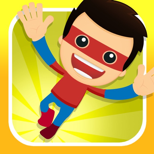 A Clumsy Superhero FREE - Awesome Warrior Flying Race icon