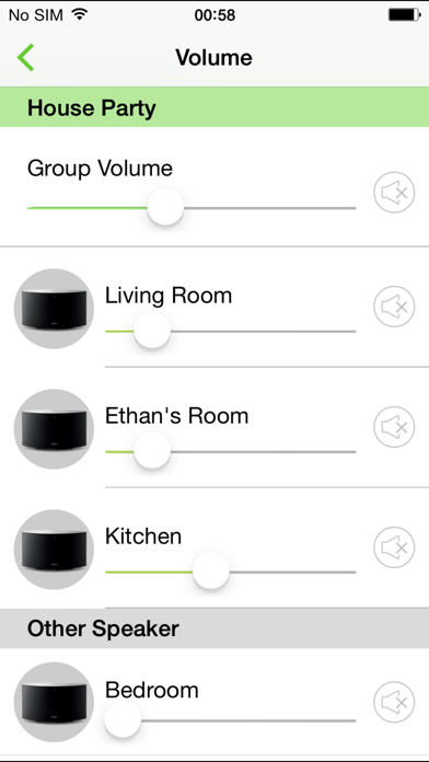 Screenshot #3 pour Philips SpeakerSet Multiroom Manager