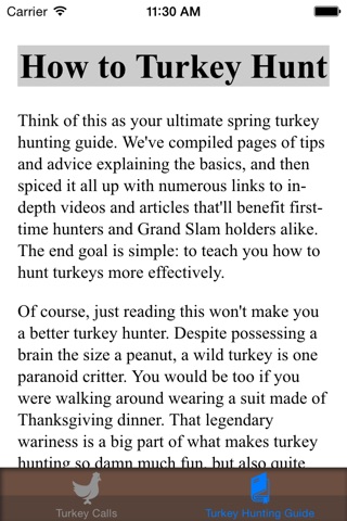 Turkey Hunting Calls Pro screenshot 2