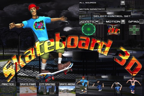 Skateboarding 3D Free Top Skater Action Board Gameのおすすめ画像1