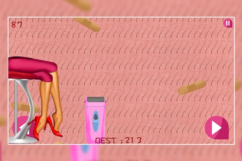 Women Leg Shaving 2 : The Soft Skin Shave Girl Beauty Spa Time - Free Edition screenshot 4