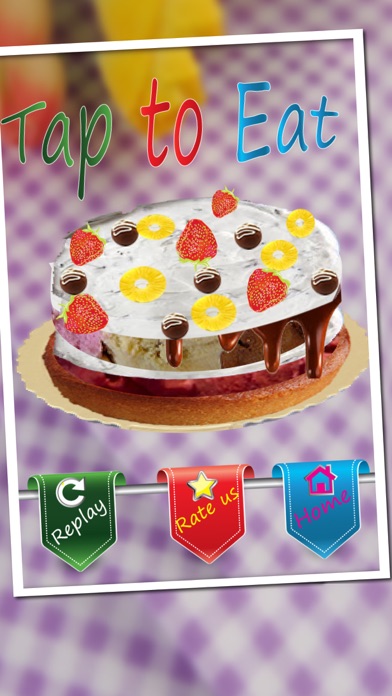 Ice Cream Cake Maker - A Frozen food fever & happy chef cooking game iPhone screenshot