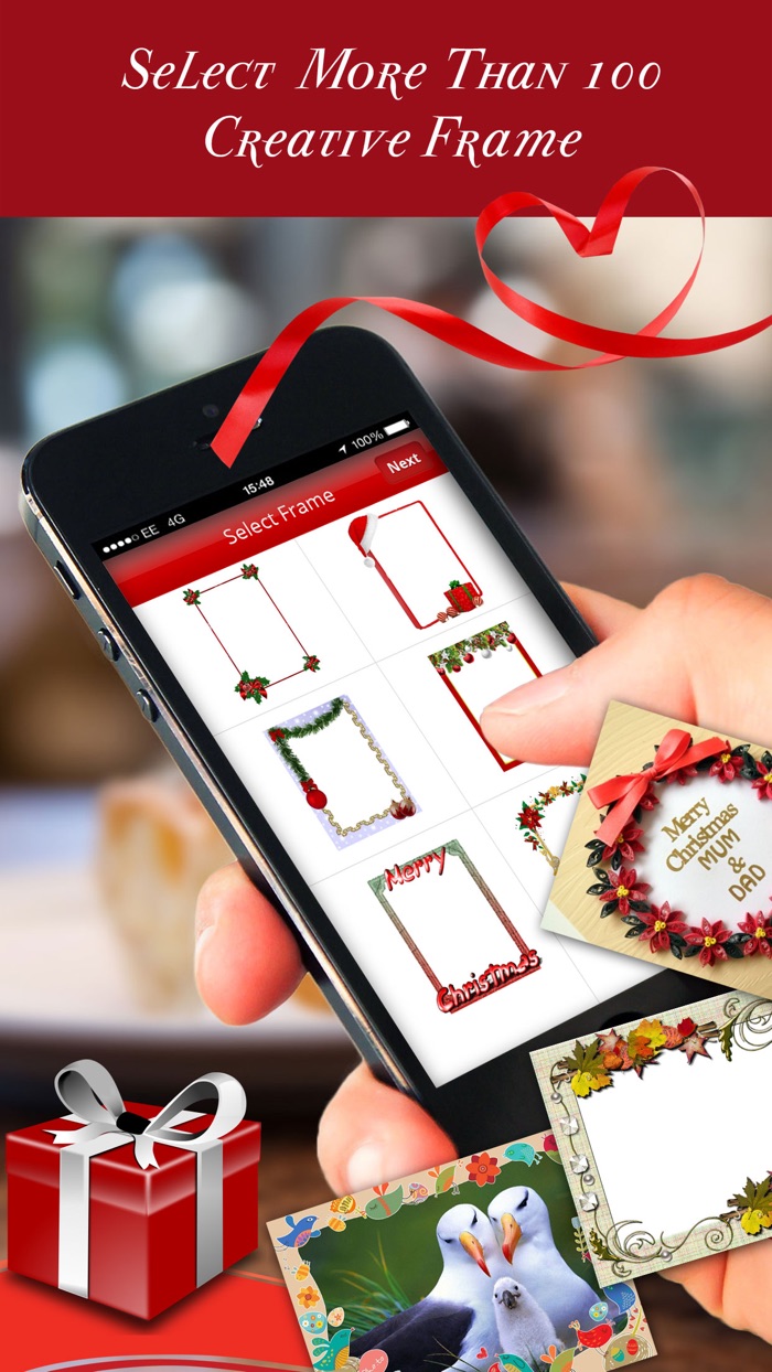 Video Greeting Creator Make customized Xmas, New Year, Valentines Day eGreetings