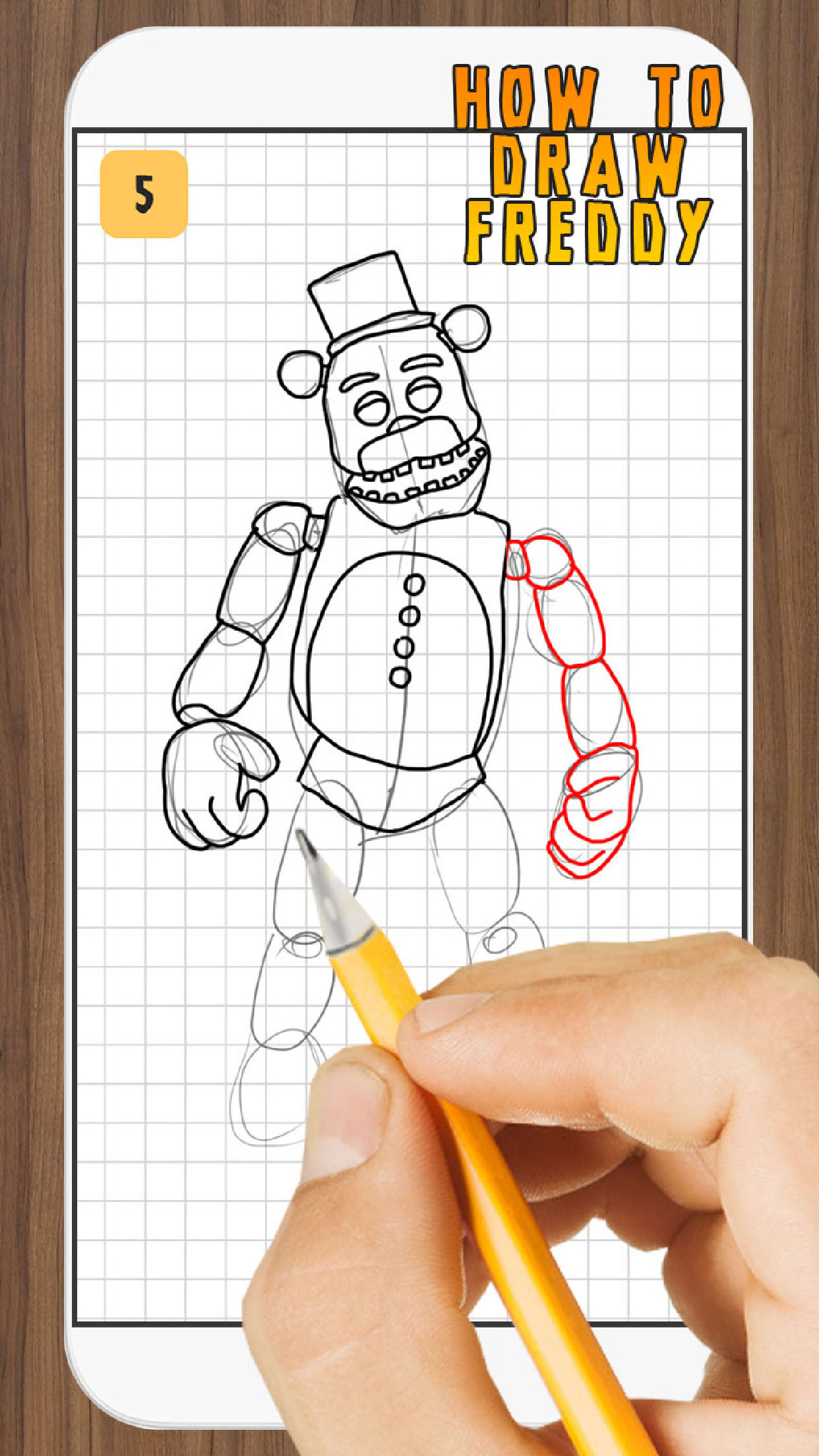 How to Draw Freddy screenshot 2