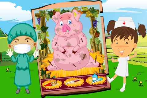 Baby Farm Animal Doctor Game screenshot 2