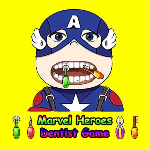 Crazy Superhero Dentist Game For Kids Edition Icon