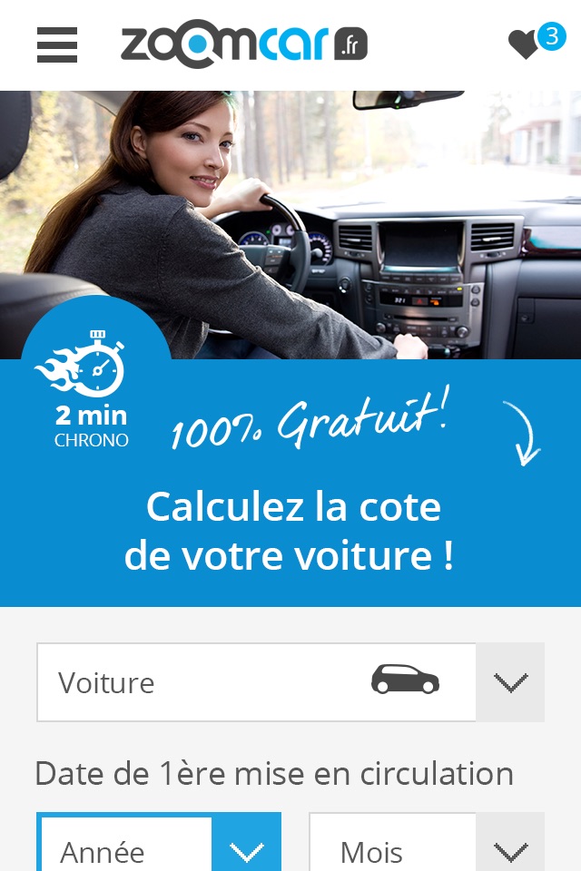 Zoomcar.fr | Annonces voitures occasion - Cote auto et depot gratuits pour vendre screenshot 2