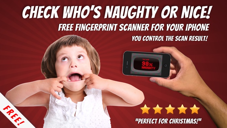 Naughty or Nice finger scanner