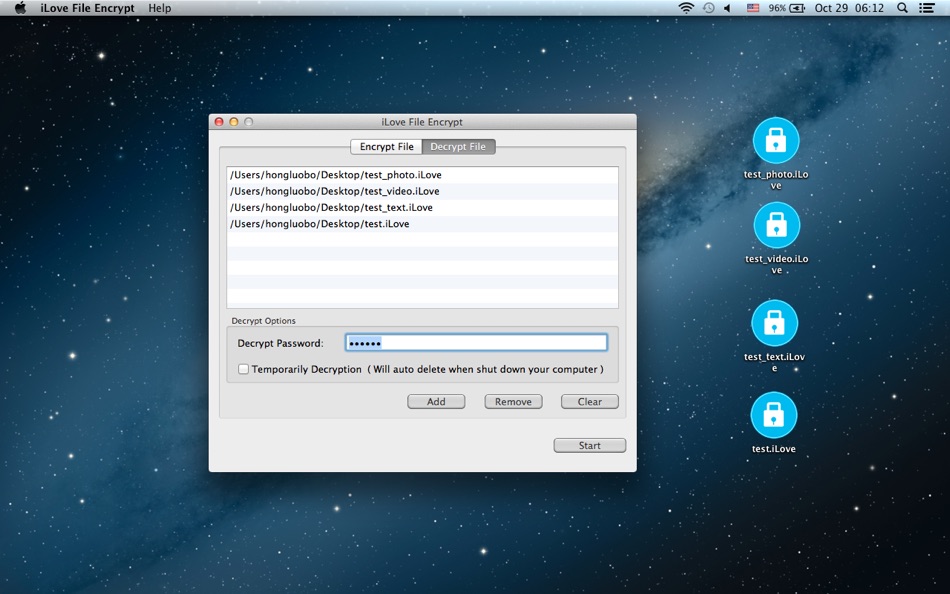 #3. iLove File Encrypt (macOS) By: 平 吕