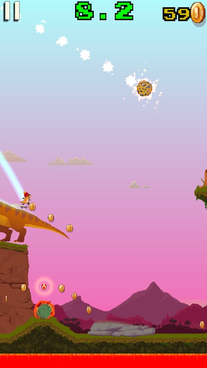 Dino Skater screenshot-3