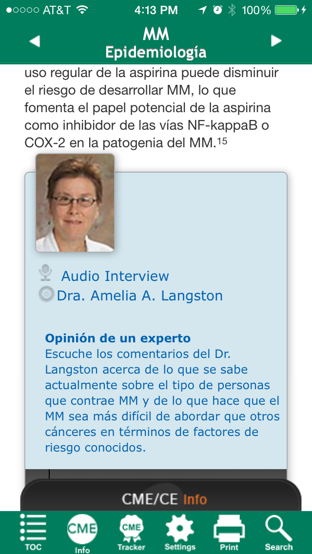 Mieloma Múltiple @Point of Care™
