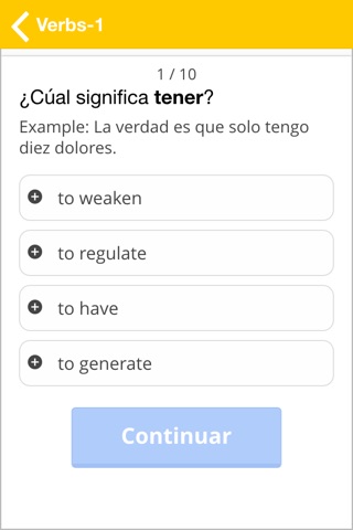 Langapore vocabulario en inglés screenshot 3