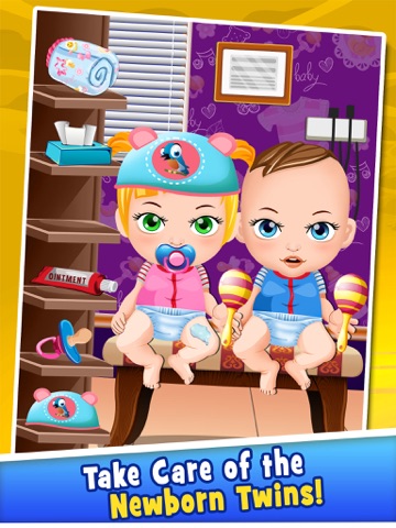 Screenshot #6 pour Mommy's Twins New Babies Doctor - my baby newborn mother spa salon game for kids