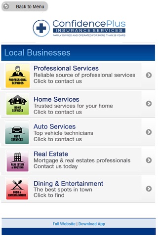 Confidence Plus Insurance Services screenshot 2