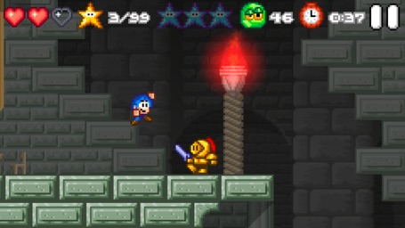 Screenshot of Bloo Kid 2