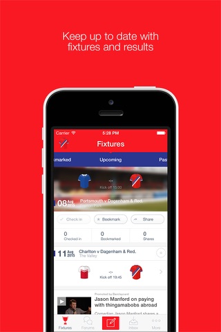 Fan App for Dagenham & Redbridge FC screenshot 3