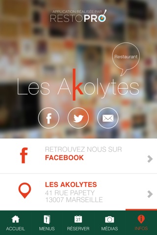 Les Akolytes - Restaurant Marseille screenshot 4