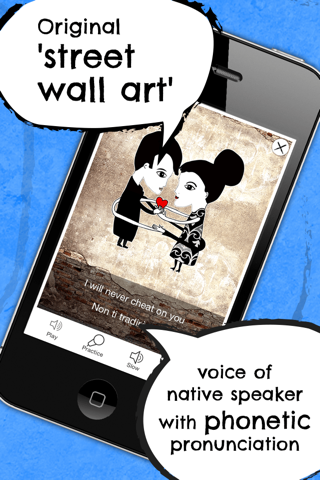 Spanish Phrasi - Free Offline Phrasebook with Flashcards, Street Art and Voice of Native Speaker screenshot 2