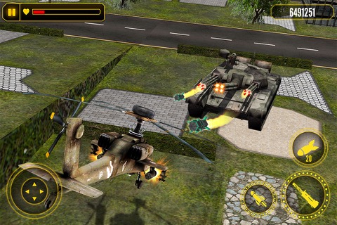 Helicopter Battle Combat 3Dのおすすめ画像2