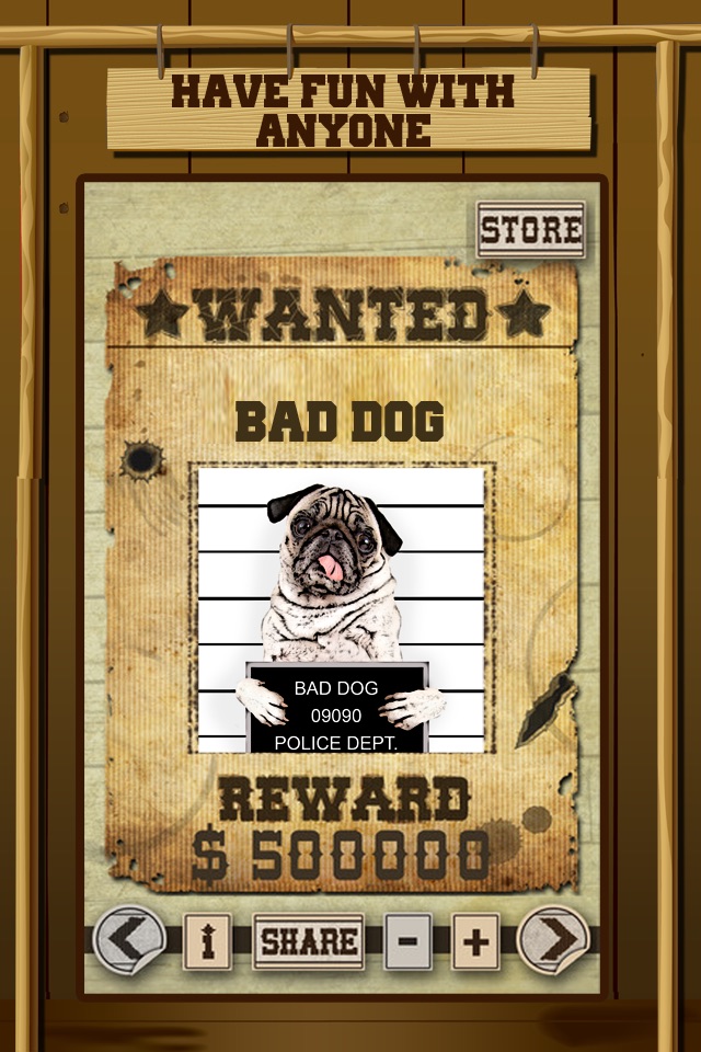 Wild West Wanted Poster Maker - Make Your Own Wild West Outlaw Photo Mug Shots screenshot 3