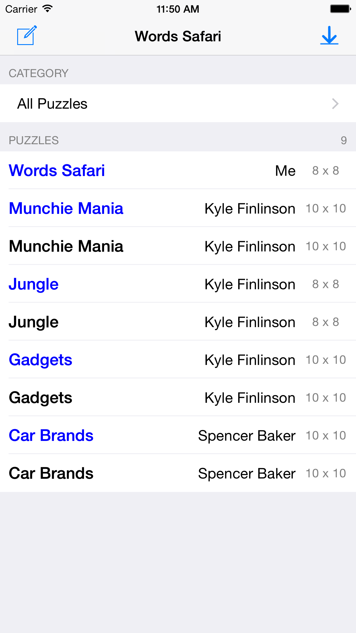 Words Safari