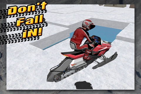 Arctic Fury 3D Off-Road Snowmobile Parking Extreme - Snow Mountain Stunt Racing Simulator FREE screenshot 3