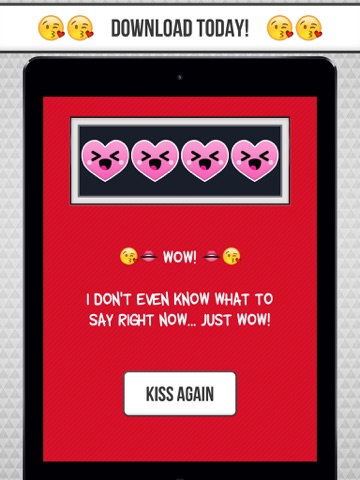 Kiss Analyzer - A Fun Kissing Test Game iPad screenshot 4 - Entertainment app